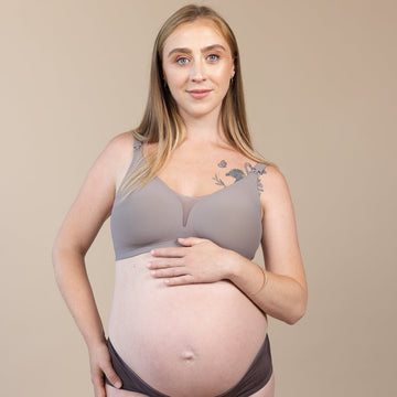 Soft Sculpt Nursing Bra | Maternity Lingerie | OVUM Stone